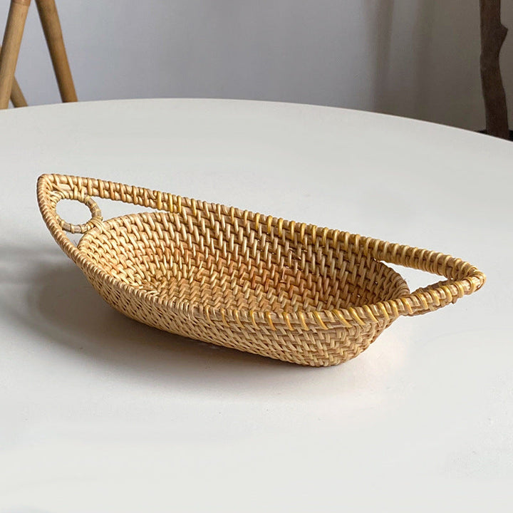 Elegant and handwoven fruit basket