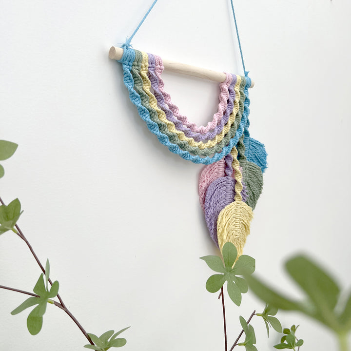 Macrame Leaf Wall Art Decor