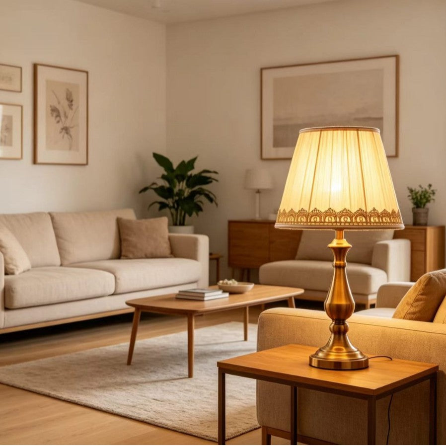 Elegant bedside lamp