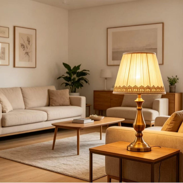 Elegant bedside lamp