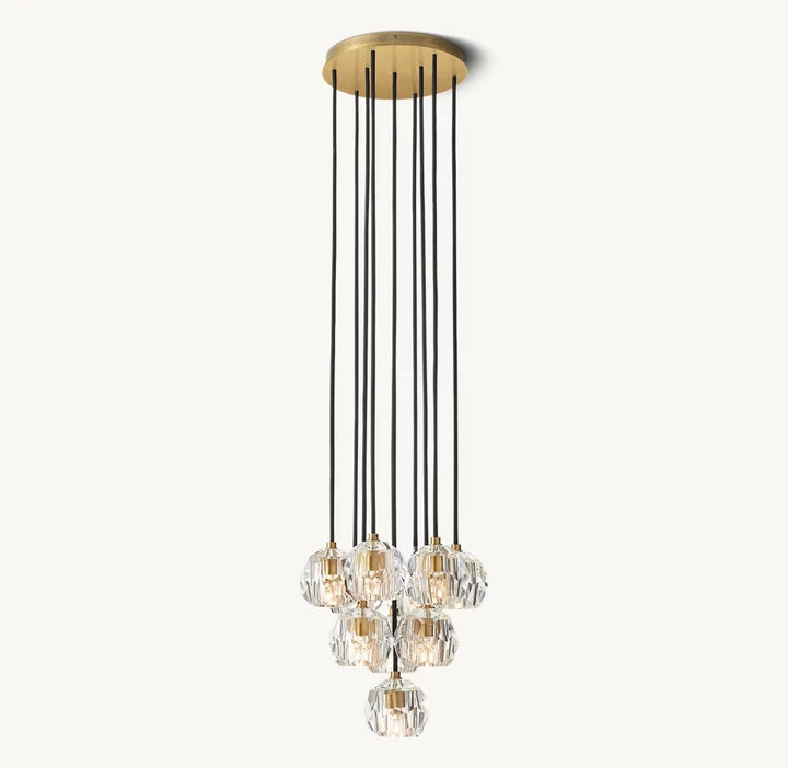 Crystal pendant lamp