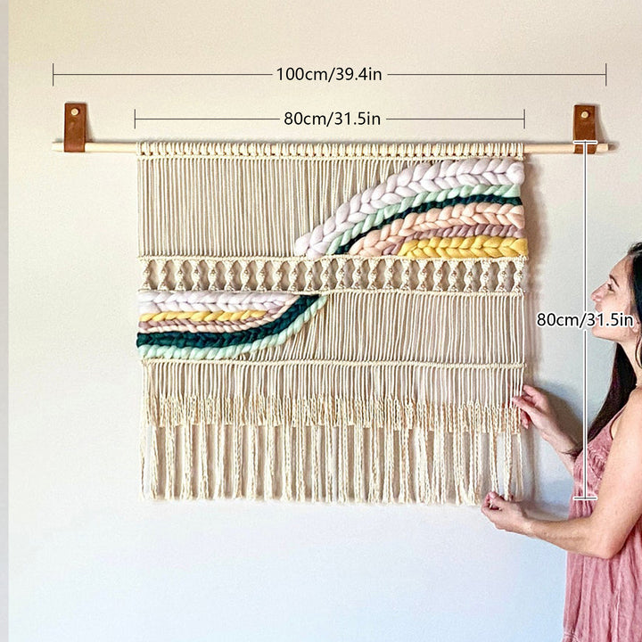 Handmade Woven Wall Hanging Art
