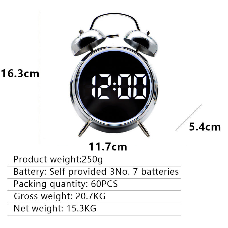Digital Radio Alarm Clock in Modern Design