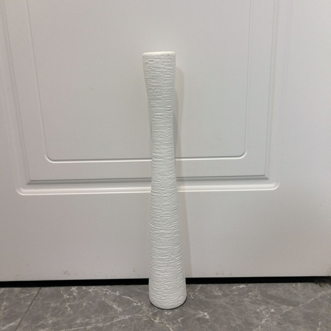 Textured Tall Decorative Vase