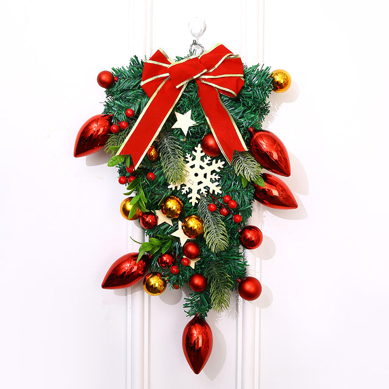 Festive Christmas Wreath Decoration