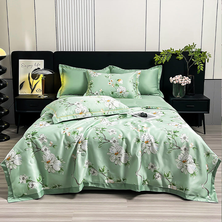 Decorative Elegant Floral Design Comforter Set Avarnia