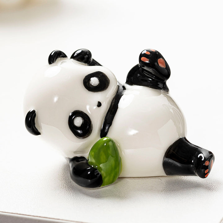 Cute Panda Decorative Figure