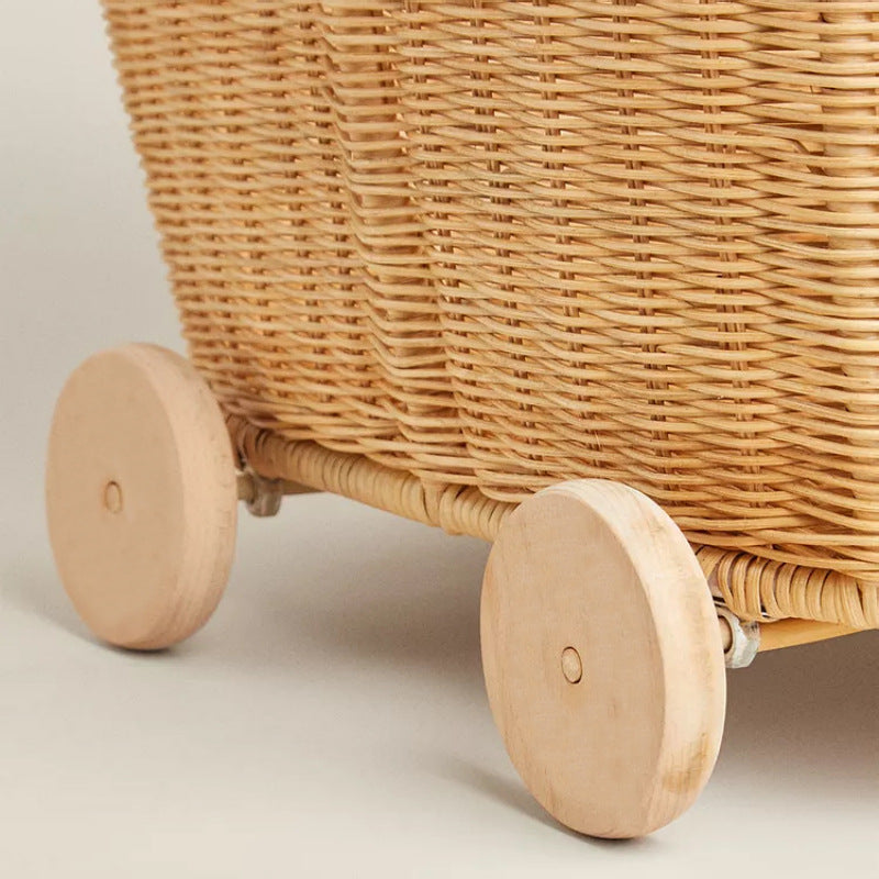 Handcrafted storage basket