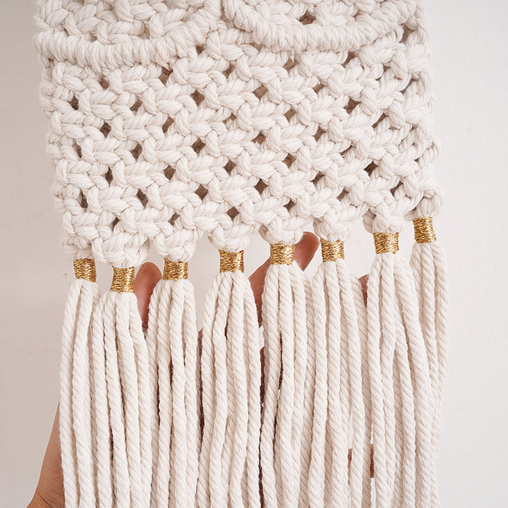 Macramé Decorative Wall Organizer