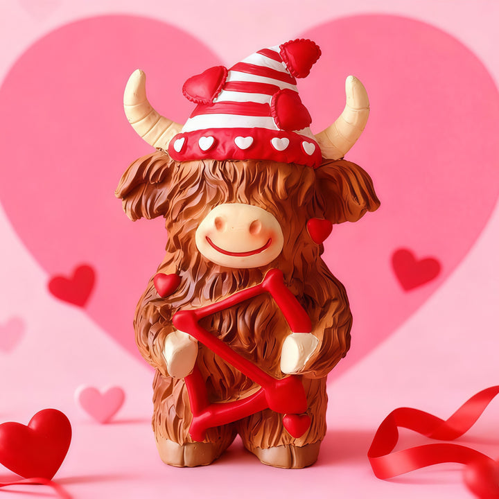 Decorative Horned Cattle Figure