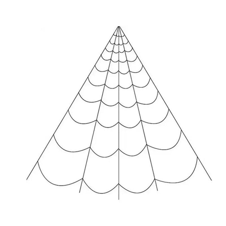 Halloween Spider Web Decoration