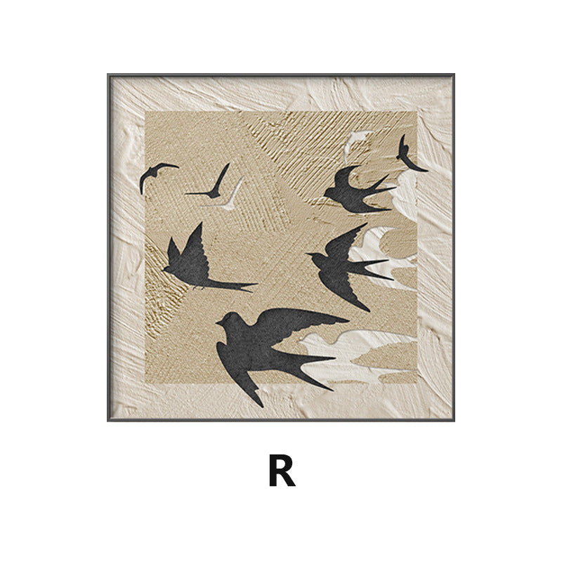 Abstract Line Art Framed Wall Decor