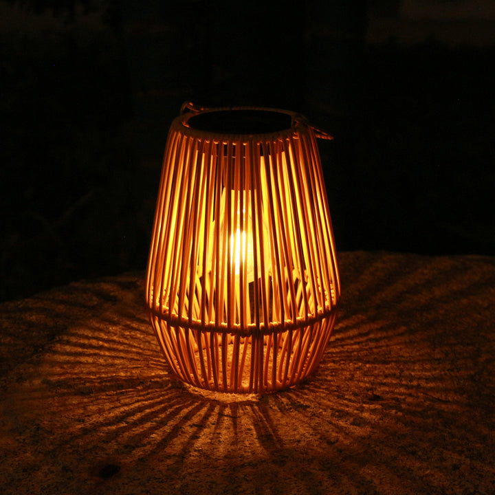 Solar-Powered Outdoor Lantern