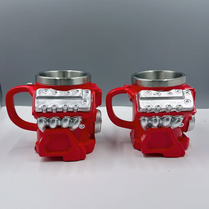 Mug in V6 Engine Design
