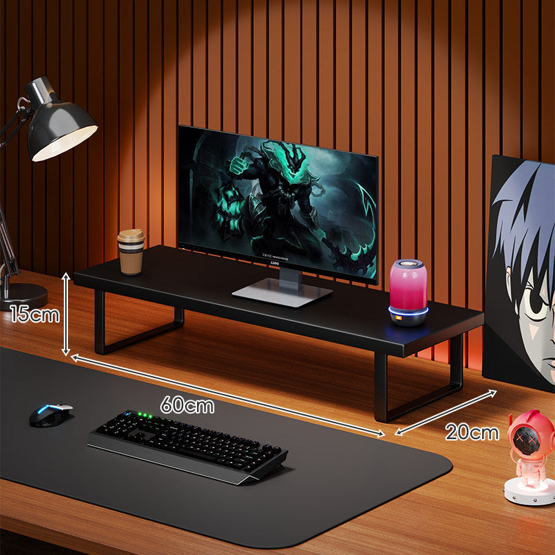 Solid Wood Monitor Riser Shelf