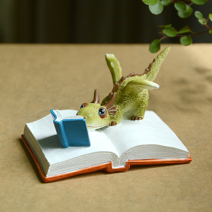 Whimsical Dragon Study Figurine