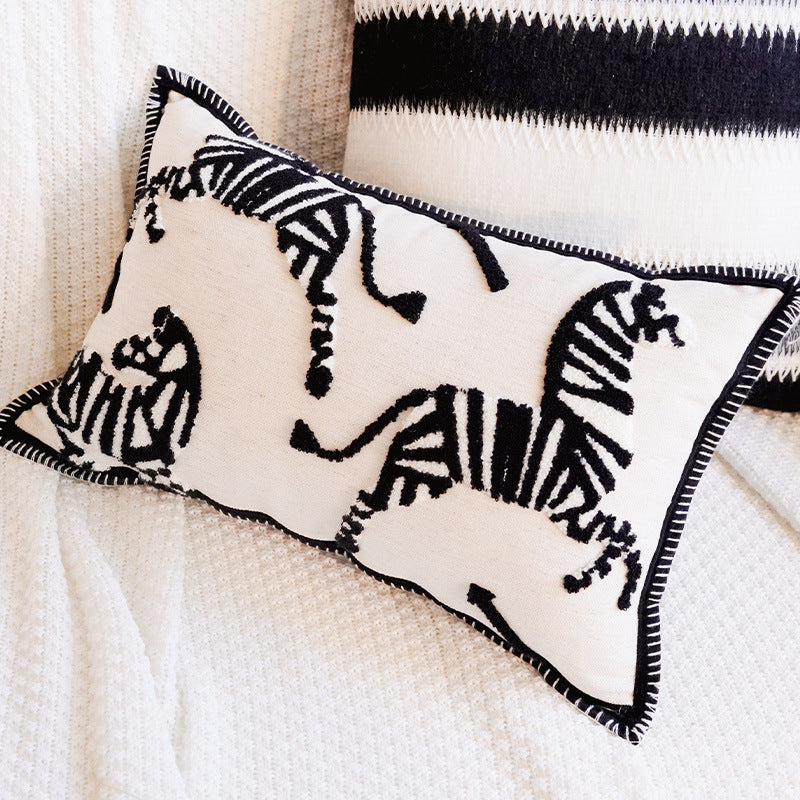 Artistic Abstract Pattern Decorative Pillow