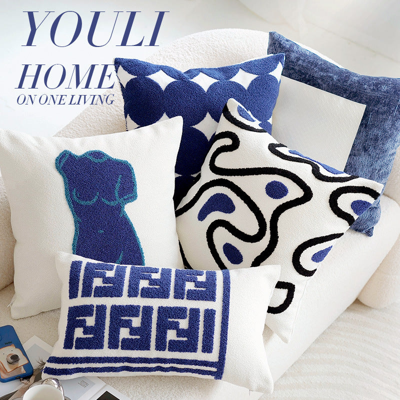 Luxurious Faux Fur Decorative Throw Pillow