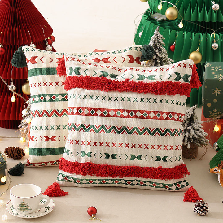 Christmas tree cuddle pillow