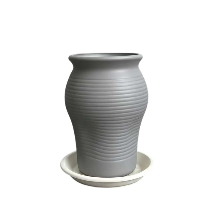 Decorative Textured Planter Vase