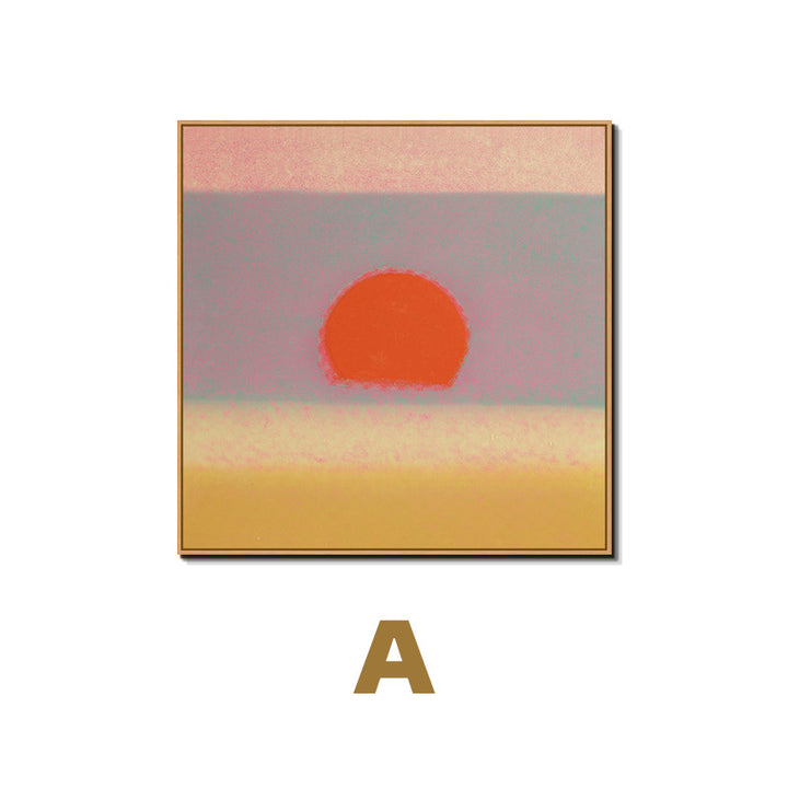 Abstract Minimalist Framed Wall Art