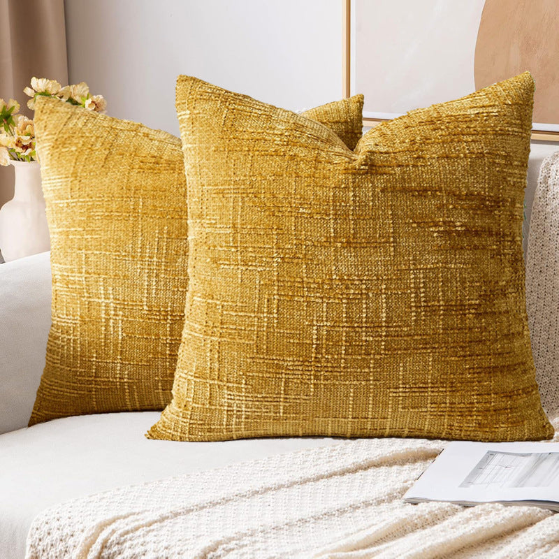 Luxurious Textured Decorative Throw Pillow