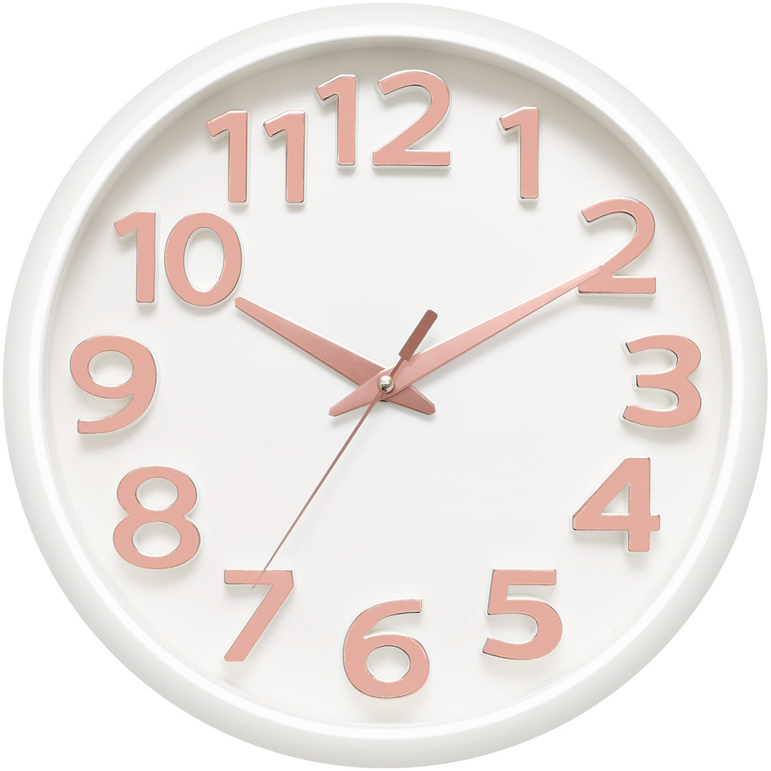 Wall clock in minimalist design