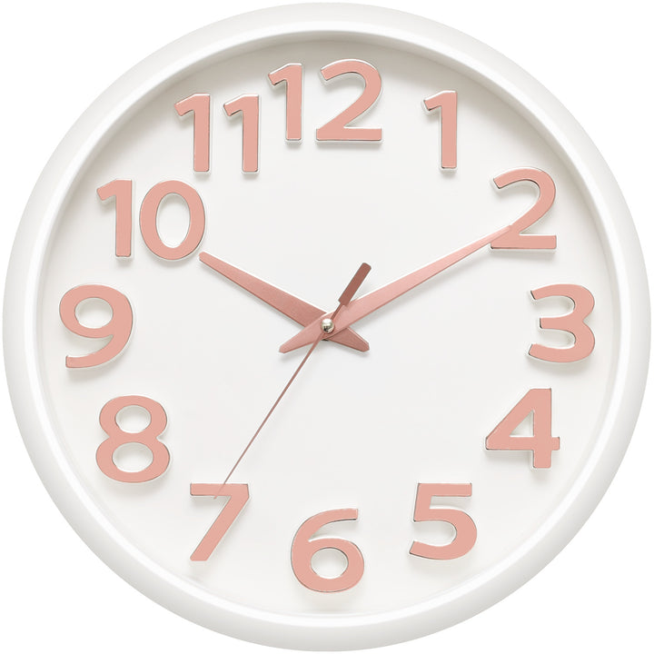 Wall clock in minimalist design