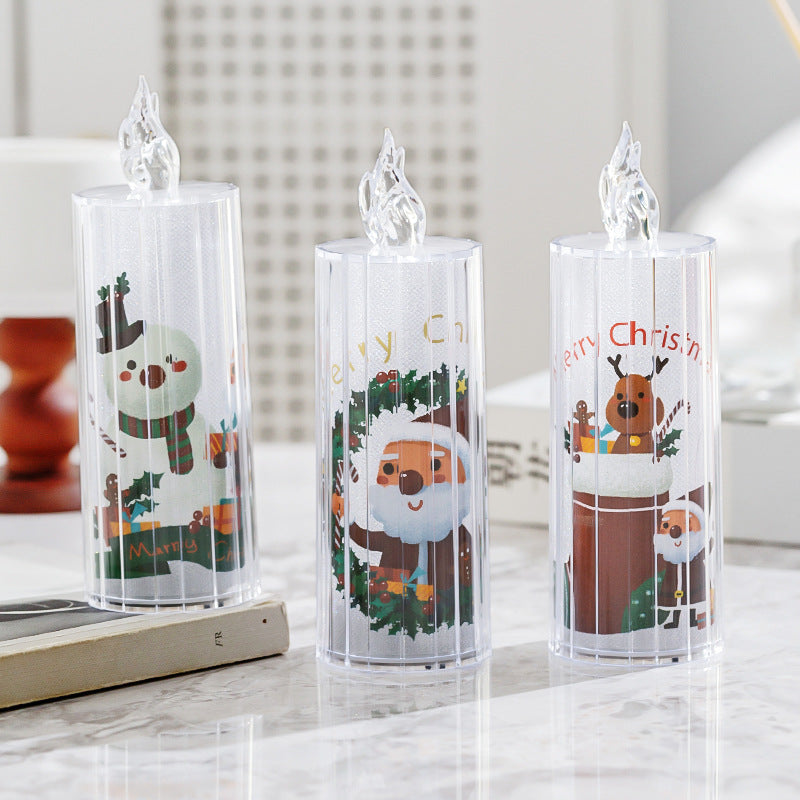 LED Christmas candle