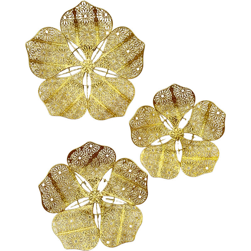 Decorative Floral Wall Art Sculpture