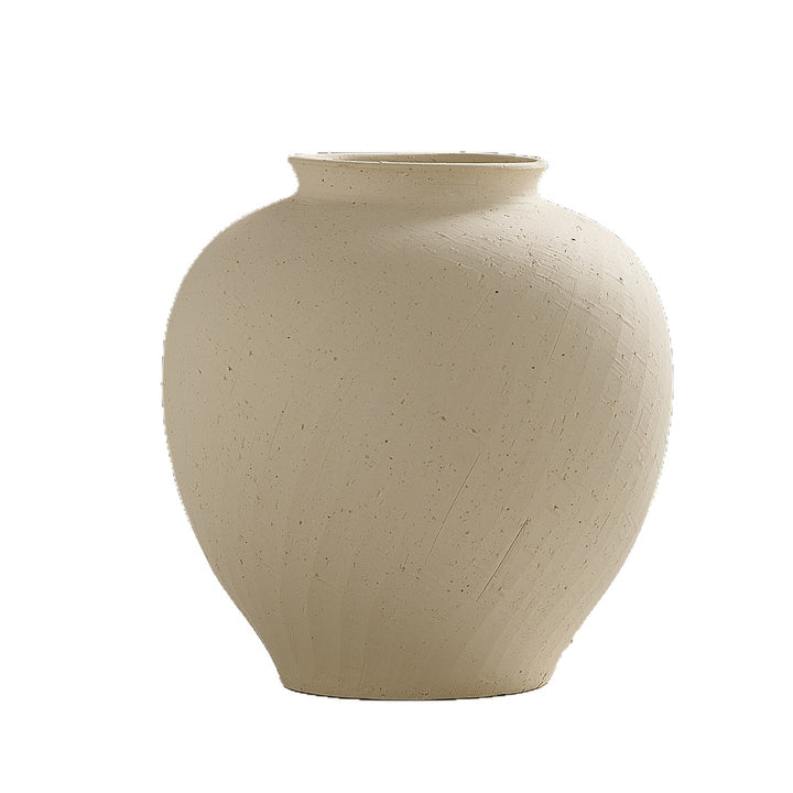 Elegant ceramic vase with organic shapes