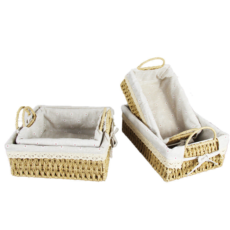 Handcrafted Woven Storage Basket