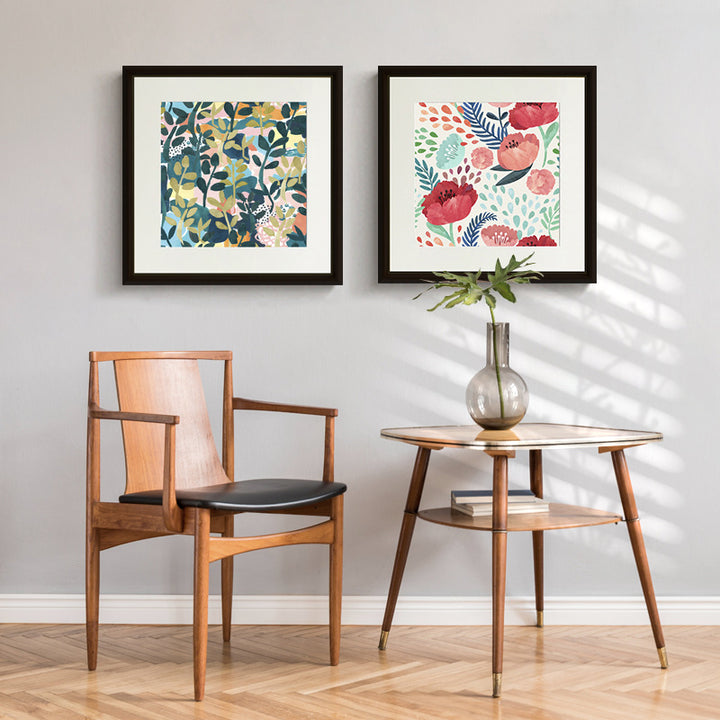 Framed Botanical Leaf Art Print