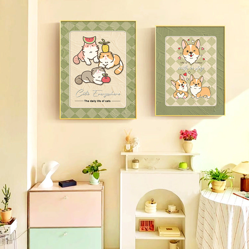 Decorative Dog-Themed Wall Art