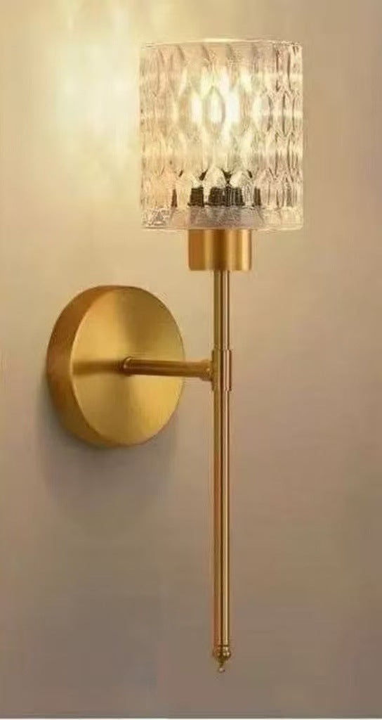 Modern Crystal Glass Wall Light