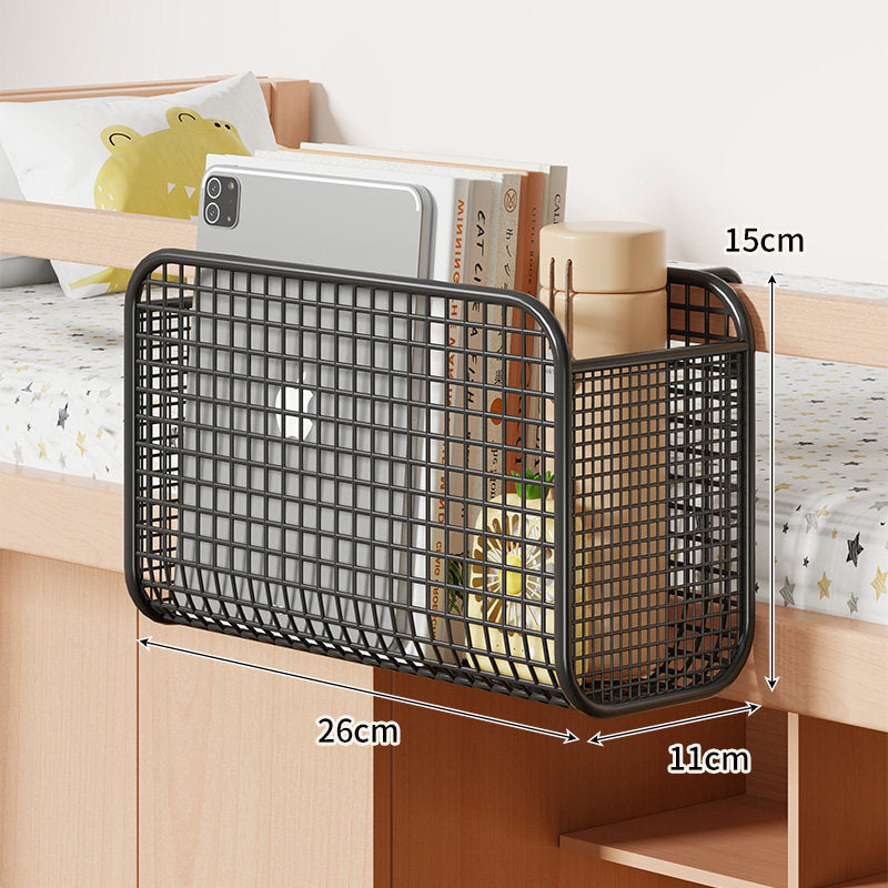 Overbed Mesh Three-Compartment Hanging Storage Caddy