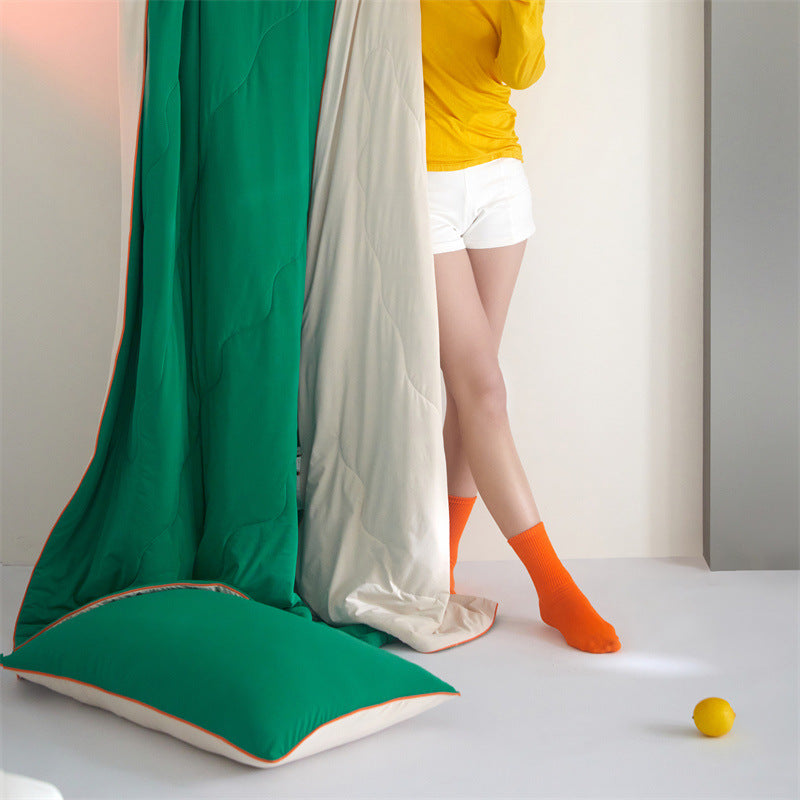 Reversible Lightweight Summer Comforter Avarnia