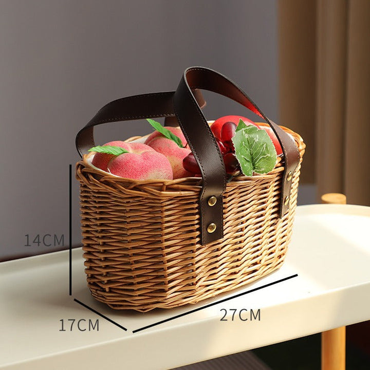 Handcrafted Woven Storage Basket