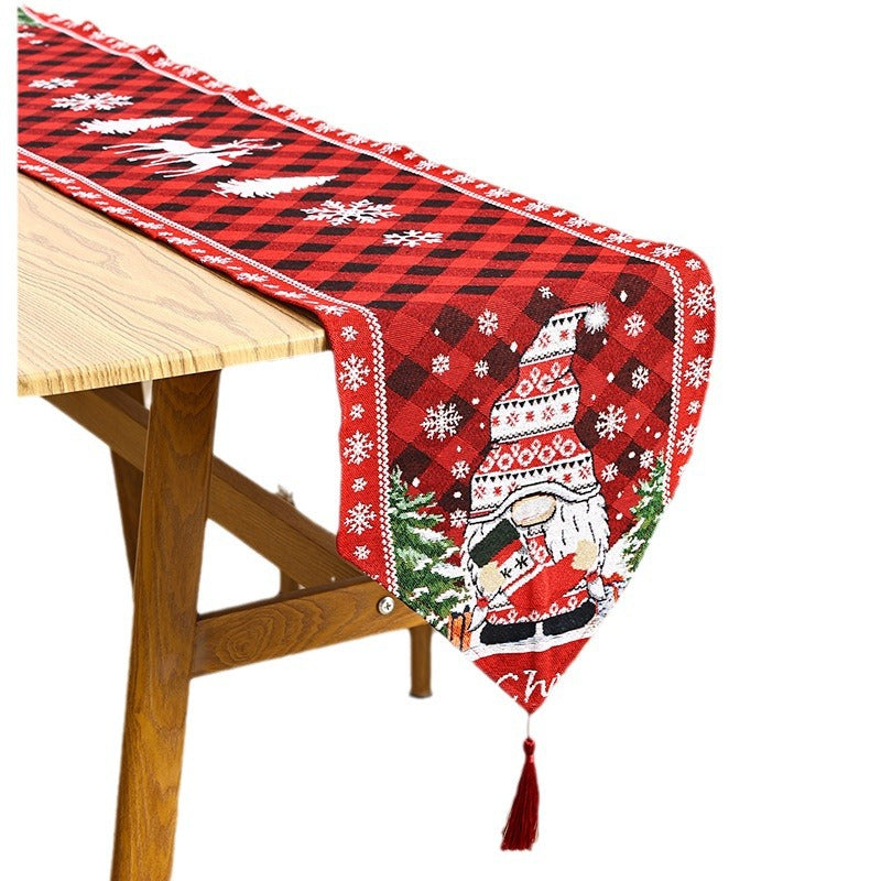 Festive tablecloth with Christmas motif
