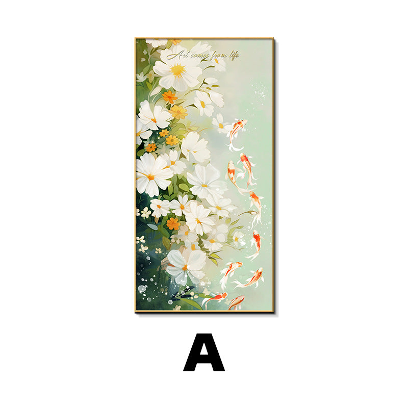 Decorative Floral Canvas Art Print
