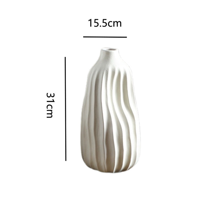 Decorative ceramic vase