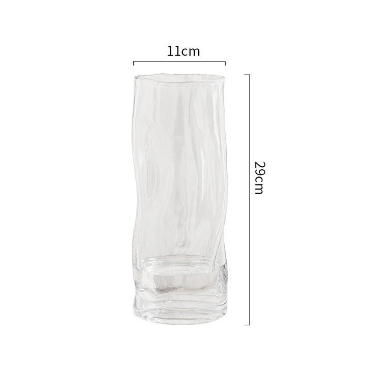 Artistic Swirled Glass Vase