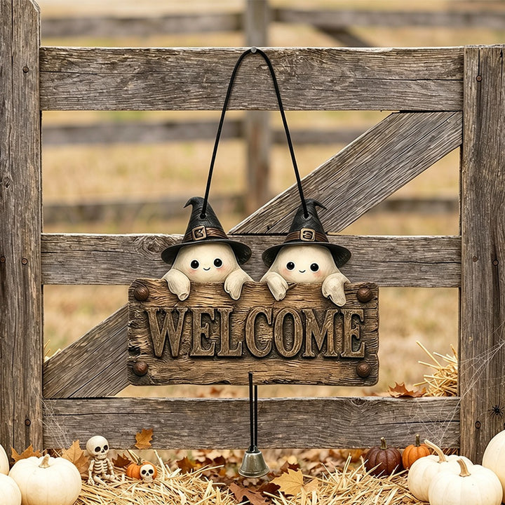 Creepy Welcome Sign Decor