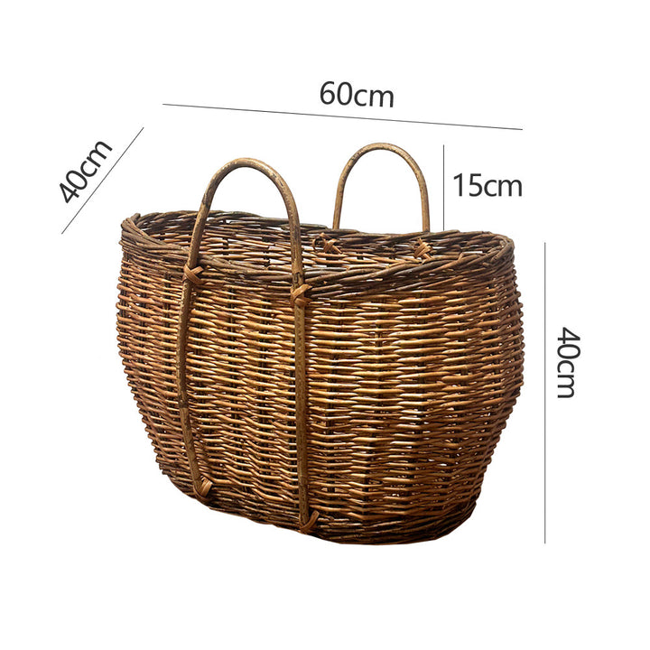 Rustic Handwoven Basket