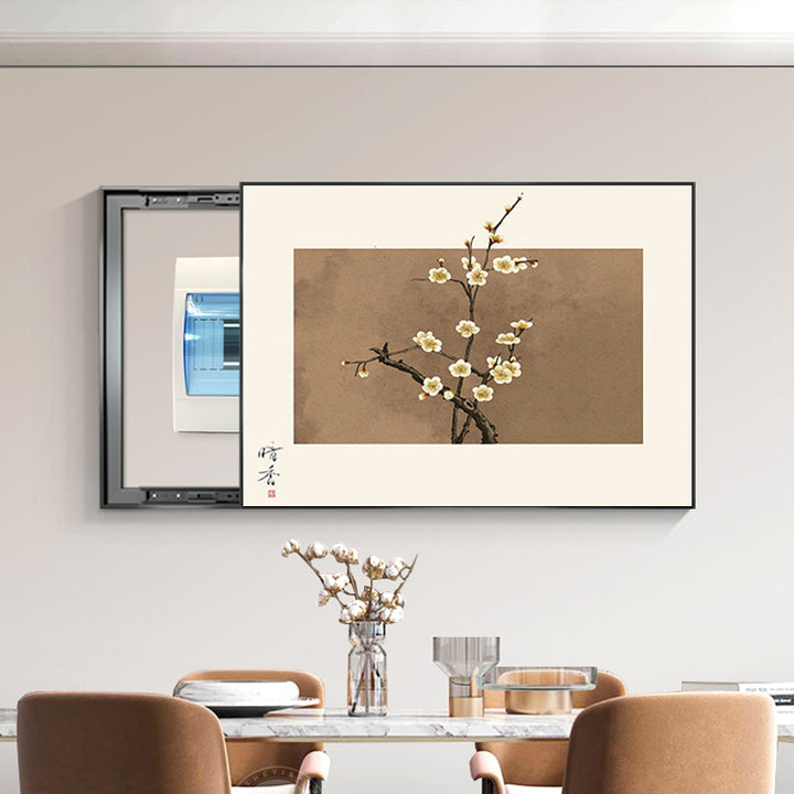 Elegant Framed Floral Blossom Art Print