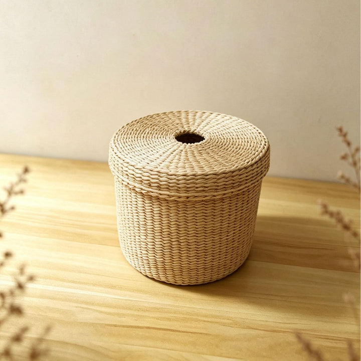 Decorative Woven Tissue Box Cover