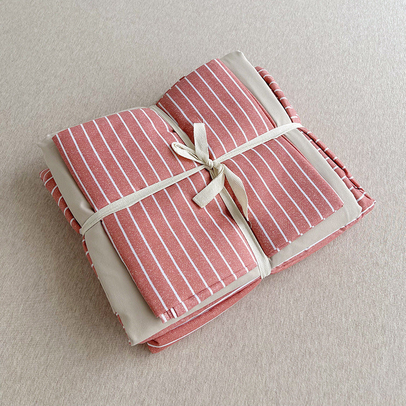 Premium Striped Bedding Set