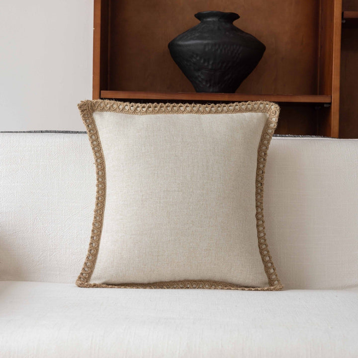 Geometric Patterned Throw Cushion