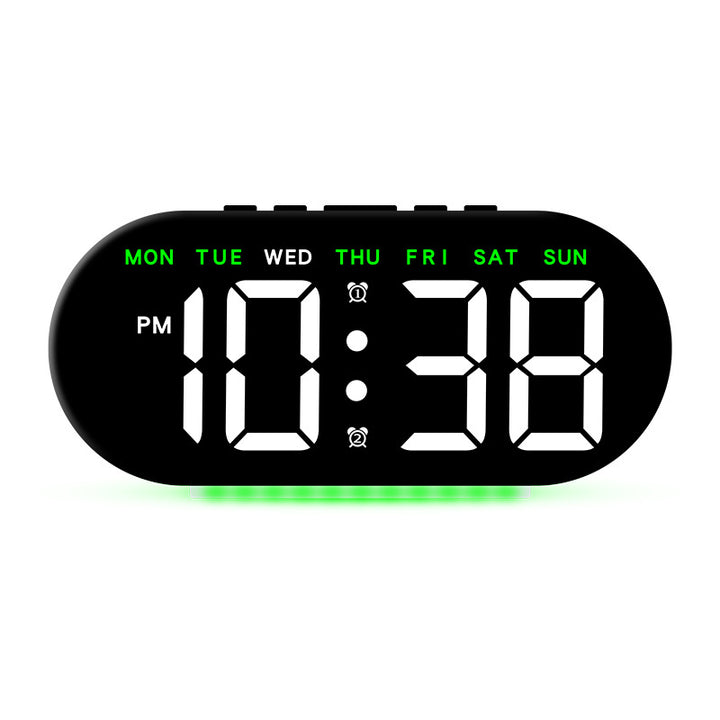 Digital Multi-Function Alarm Clock with Large Digits
