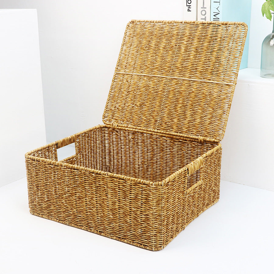 Handwoven storage basket